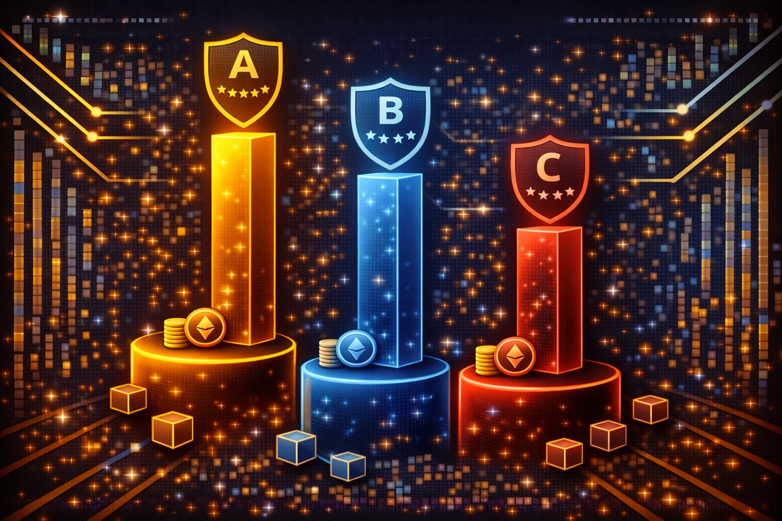 Crypto exchange security ratings comparison showing security features and scores