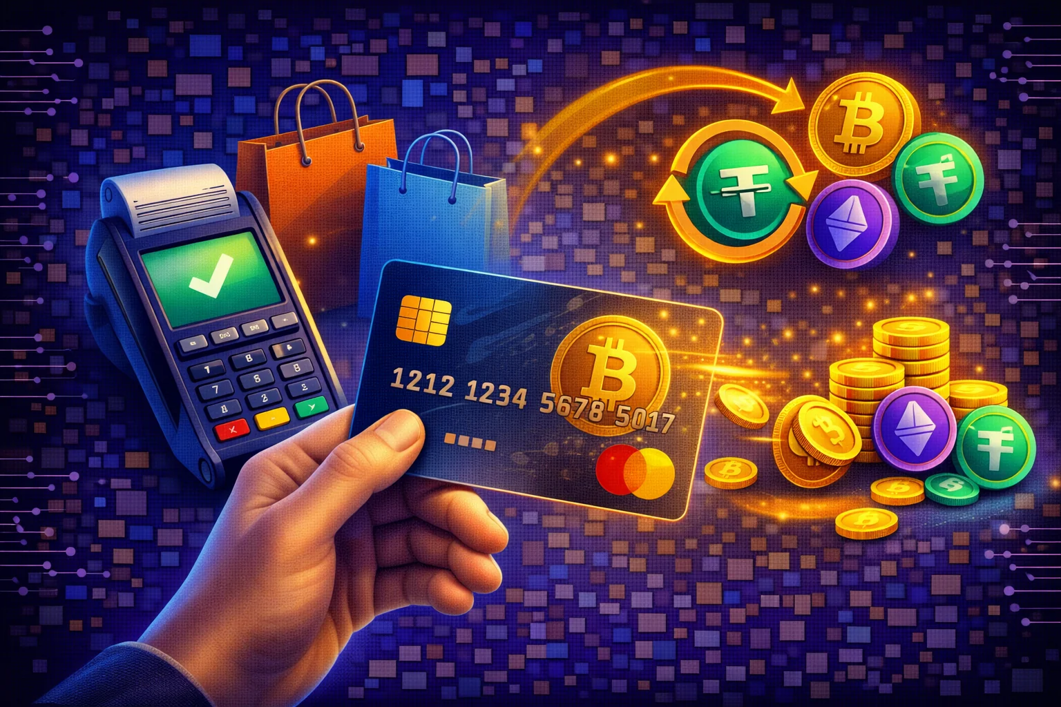 Cryptocurrency cashback and rewards programs explained showing various earning methods