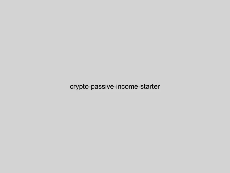 Cryptocurrency passive income strategies for beginners showing staking, lending, and yield farming options