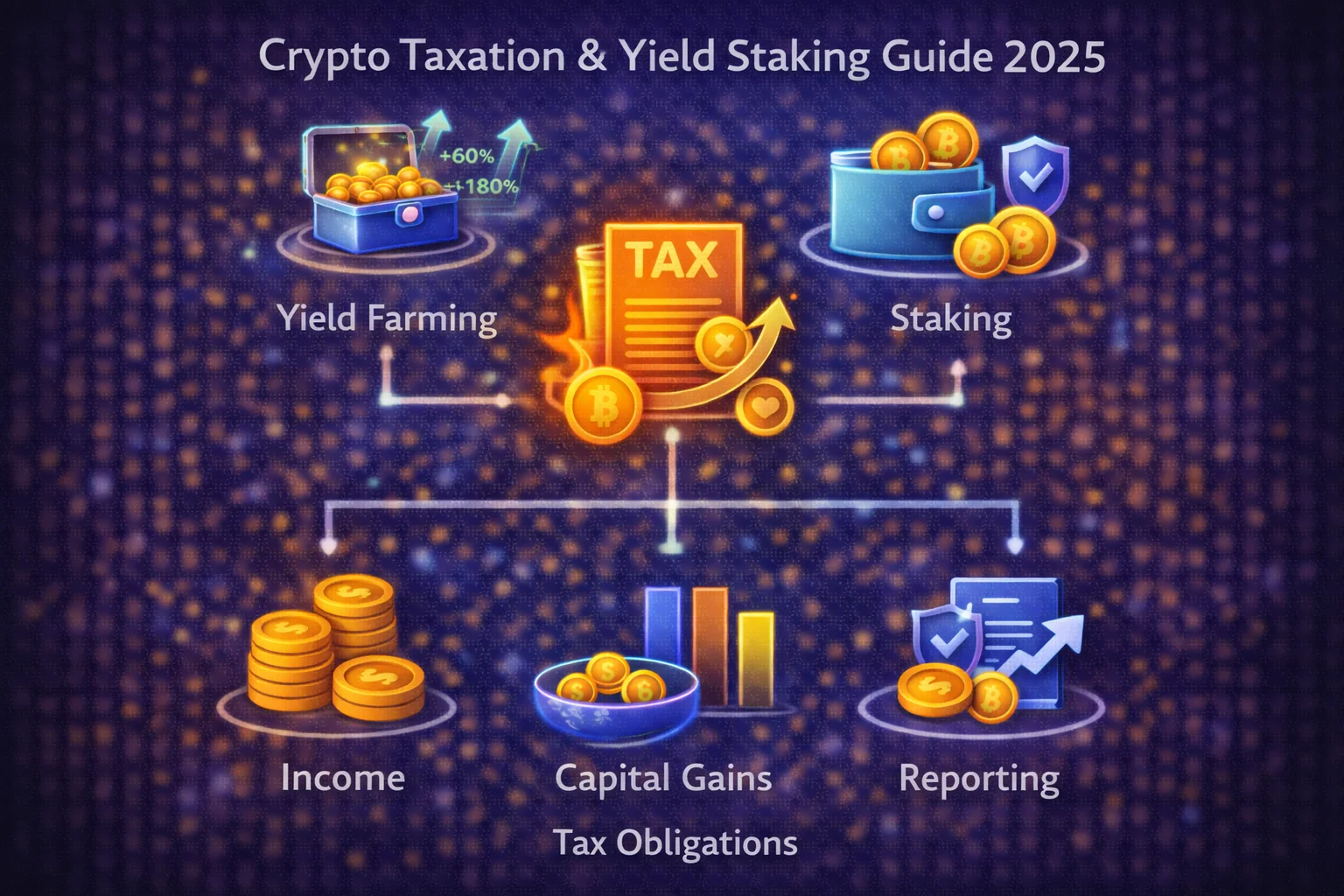 Crypto taxation 2025: yield farming and staking tax implications with compliance strategies