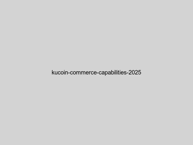 KuCoin service commerce capabilities including advanced tools, altcoin selection, and automated bots