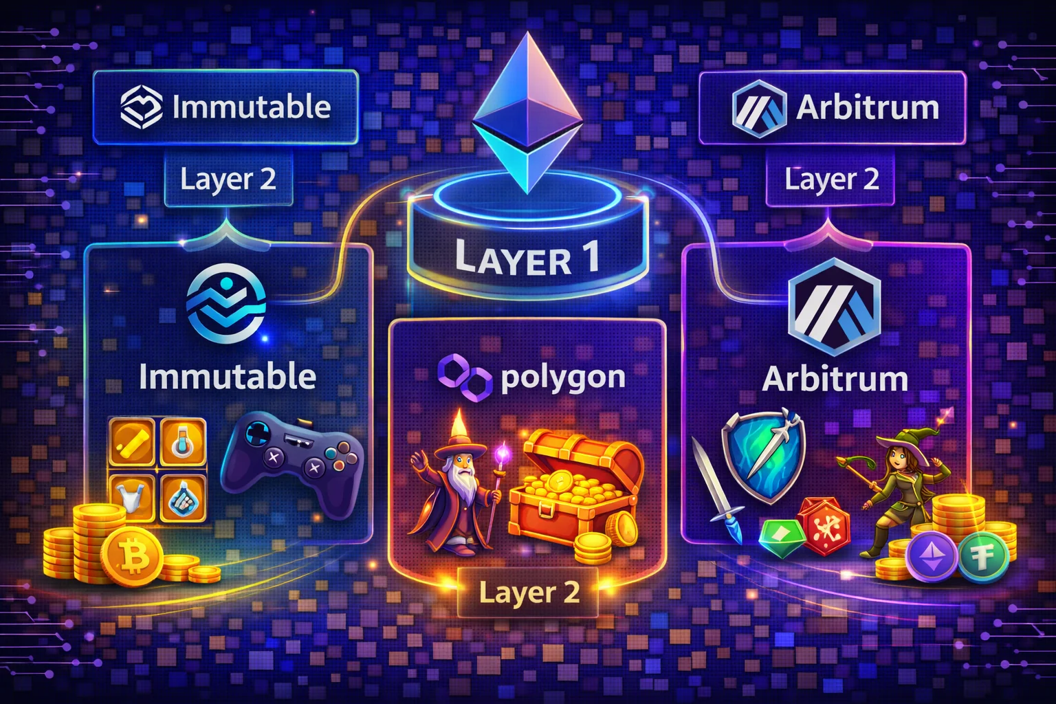 Layer 2 gaming: NFT games, trading platforms, and zero-fee transactions on Immutable X