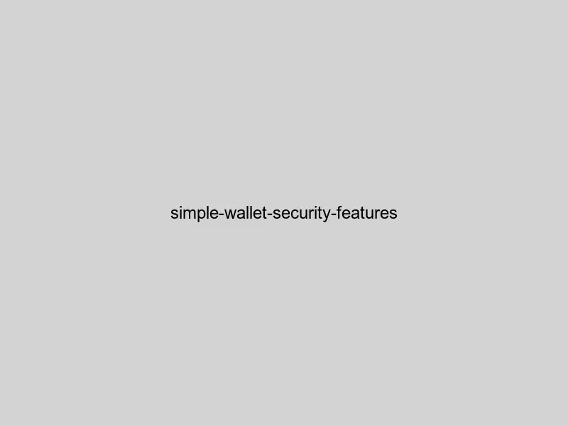 The wallet security architecture showing private key management and encryption