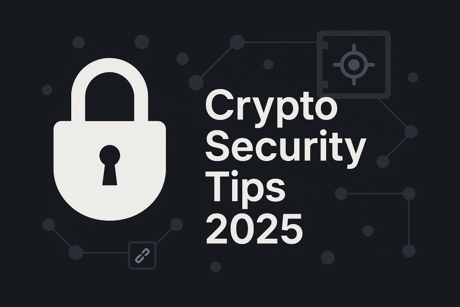 Crypto security best practices illustration