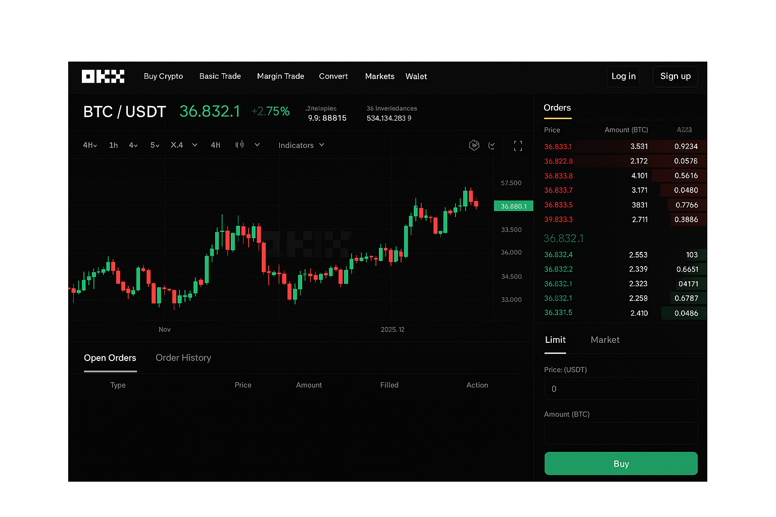 OKX app screenshot